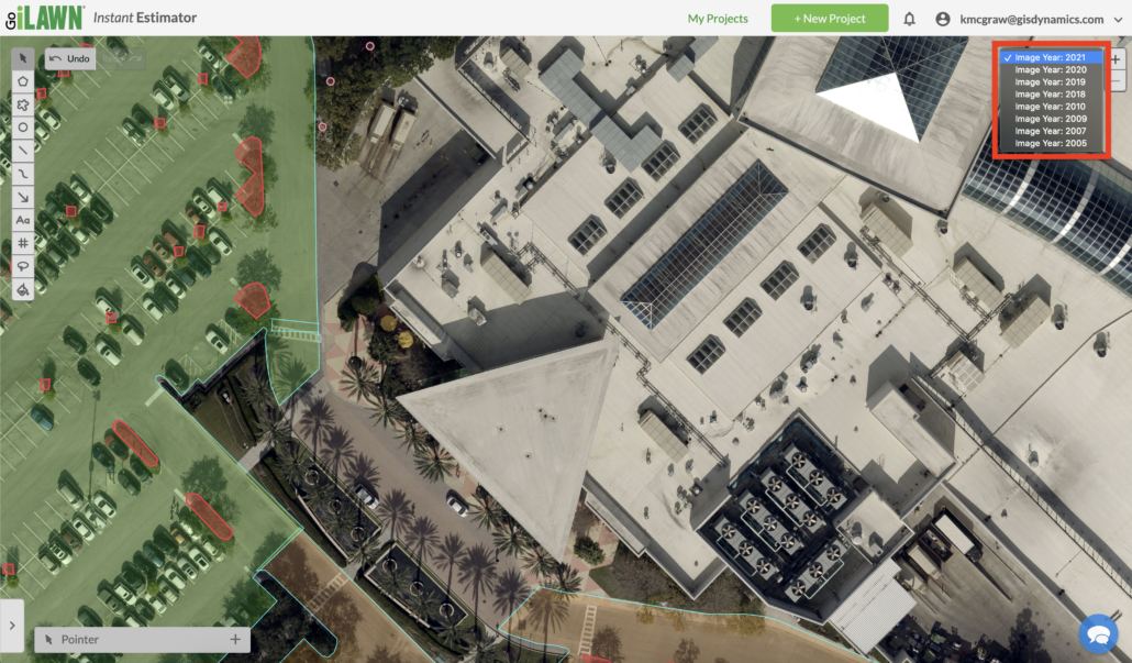 Go iLawn Multi-Year Imagery